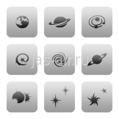 Трафарет на липкой основе серия 