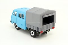 UAZ-39094 Farmer van flatbed with tarpaulin Agat Mossar Tantal 1:43