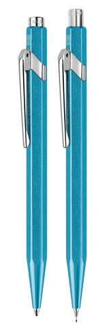 Ручка шариковая Caran d’Ache Office 849 Metal-X, Turquoise (849.771)