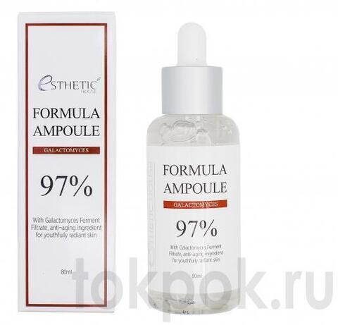 Сыворотка для лица Галактомисис 97% Esthetic House Formula Ampoule Galactomyces, 80 мл