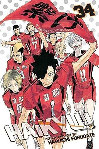 Haikyuu!! Vol. 34 (На английском языке)