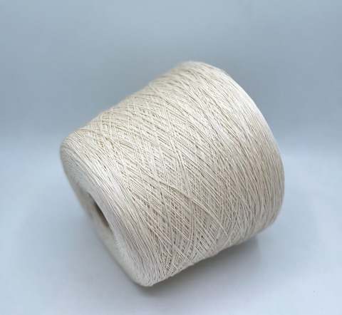 Sesia (пр.Италия).art-Cable 670м/100гр, 100%Хлопок, цвет-Сливочный, арт.26556