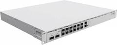 MikroTik Cloud Core Router 2216-1G-12XS-2XQ with Amazon Annapurna Labs Alpine v3 AL73400 CPU (16-cores, 2GHz per core) and Marvell Prestera Aldrin2 switch-chip, 16GB RAM, 2x100G QSFP cages, 14x25G SFP