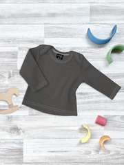 Футболка с длинным рукавом Mjölk Steel Grey