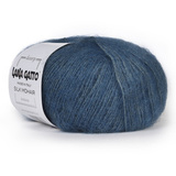 Пряжа Lana Gatto Silk Mohair 14527 темная лазурь