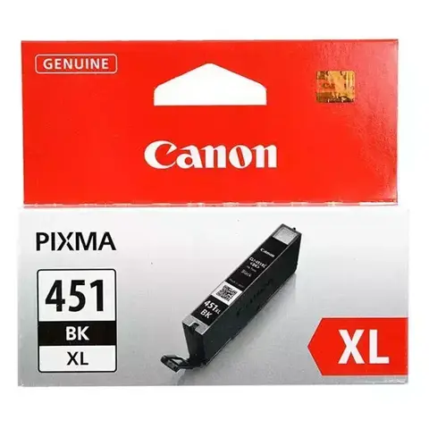 Картридж CANON CLI-451XL BK чёрный, увеличенной емкости