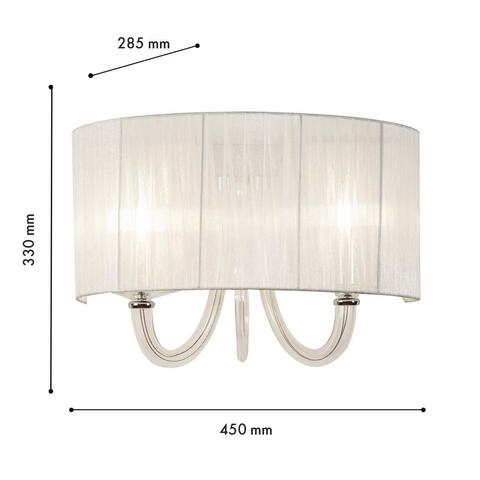 Настенный светильник Favourite Snow 1698-2W