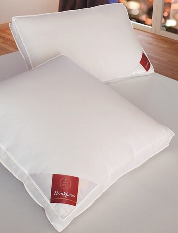 Подушка 3-камерная с бортиком экстра жесткая 50x70 Brinkhaus Glamour