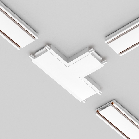 Коннектор питания T-образный для магнитного шинопровода Maytoni Radity TRA084CT-11W