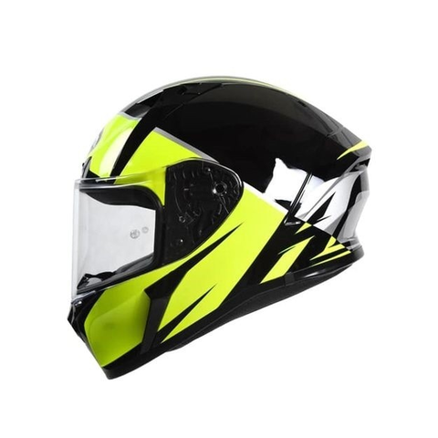 Шлем (интеграл) Airoh Valor Eclipse желтый/черный глянцевый  XXL