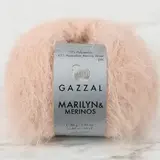 Пряжа Gazzal Marilyn & Merinos 8271 топлёное молоко