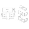 Ванна прямоугольная 180х80 см Ravak City Slim C921300000