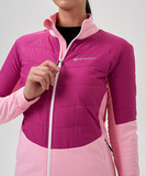 Премиальная куртка для лыж и зимнего бега Nordski Hybrid Pro 2.0 Candy Pink/Fuchsia W женская