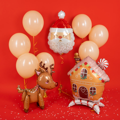 Б Фигура, Голова, Дед Мороз, 25''/64 см, 1 шт.