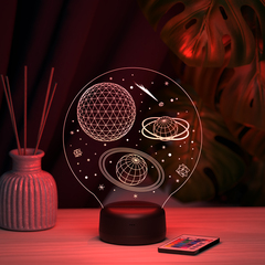 3Д-светильник 