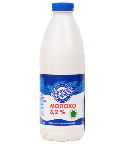 Молоко Минская Марка 3,2% 900мл пэт
