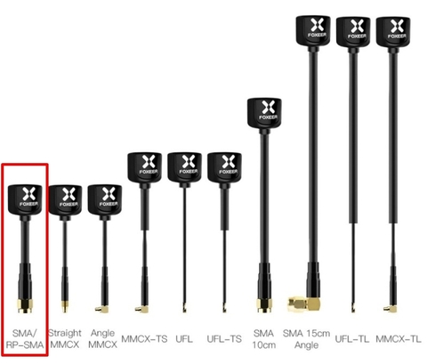 Антенна Foxeer Lollipop 4 5.8G 2.6dBi High Gain FPV (2 шт.) RHCP SMA PA1469 black