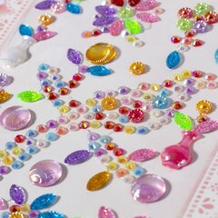 
          Наклейки-стразы Alingar, акриловые, "Райская птица", пакет с европодвесом