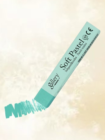 Пастель сухая мягкая профессиональная MUNGYO Gallery №028 светлый бирюзовый кобальт (3шт)