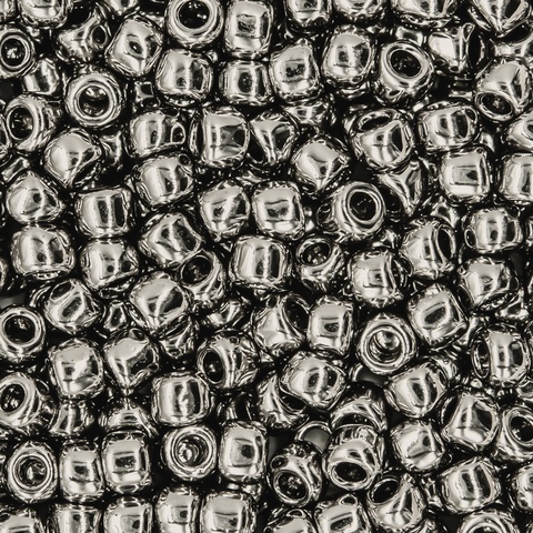 Японский бисер TOHO Round 8/0 (№711), металлизированный, непрозрачный глянцевый