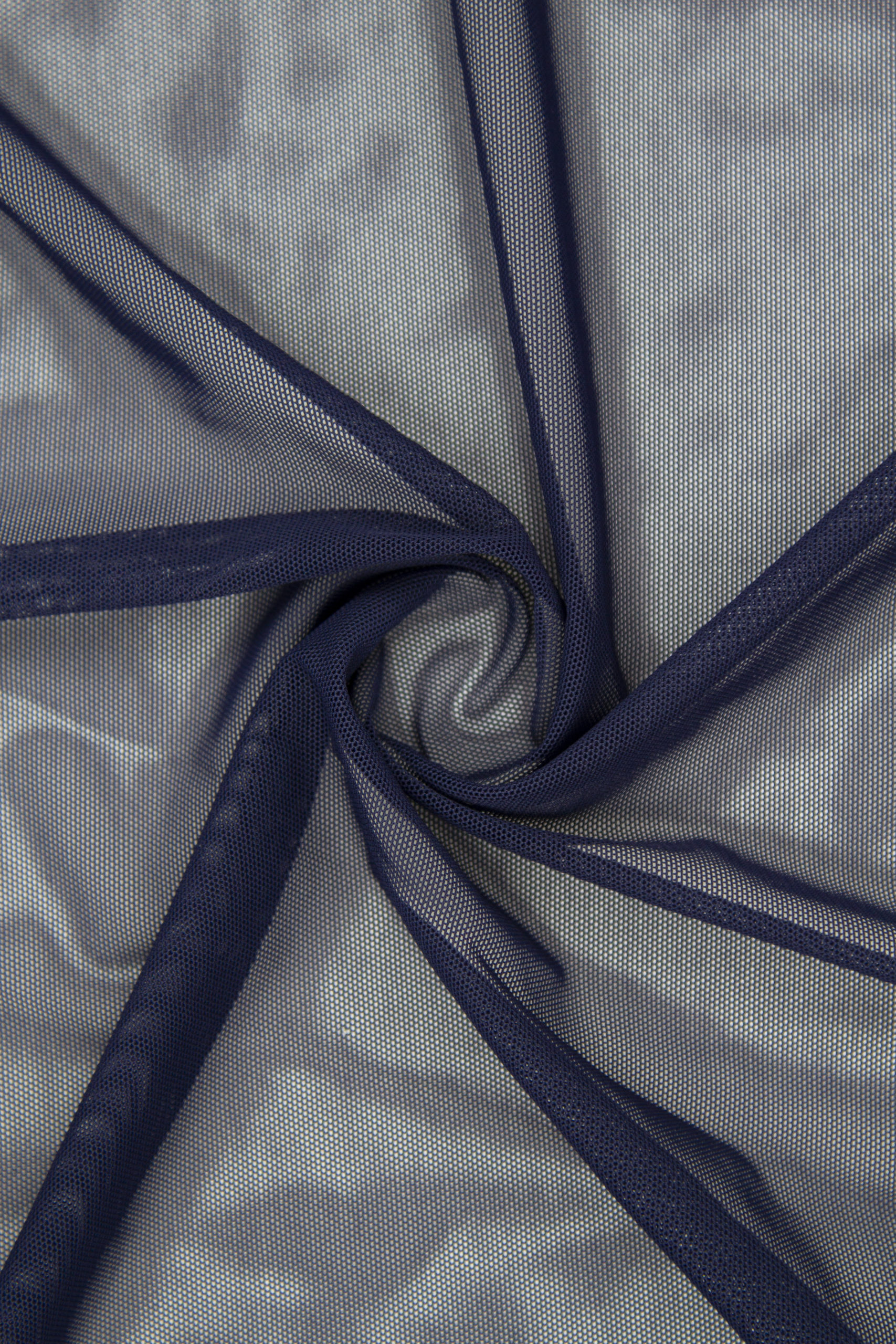 Сетка эластичная темно-синяя метражом (Турция)