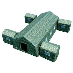 Модуль пневмокаркасный военный «Альфа» из ПВХ 12×12×3,5 м