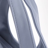 Сумка Саломея 507 гладкий серо-голубой