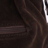 Сумка Саломея 607 эко-замша кофе