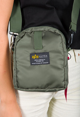Сумка Alpha Industries Crew Carry Bag Sage Green (Зеленый)