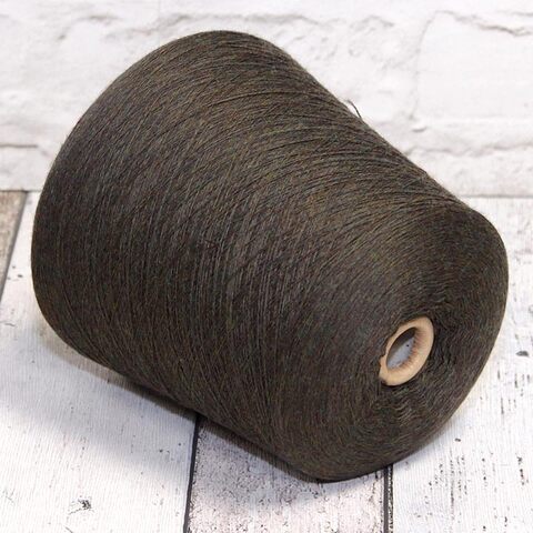 Меринос гребенной ZEGNA BARUFFA CASHWOOL SWE 2/30 болотно-коричневый меланж