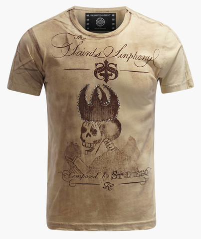 The Saints Sinphony | Футболка мужская BROWNSTONE TS066 перед