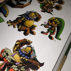 Артбук The Legend of Zelda: Hyrule Graphics. 30th Anniversary (на японском языке) (Б/У)