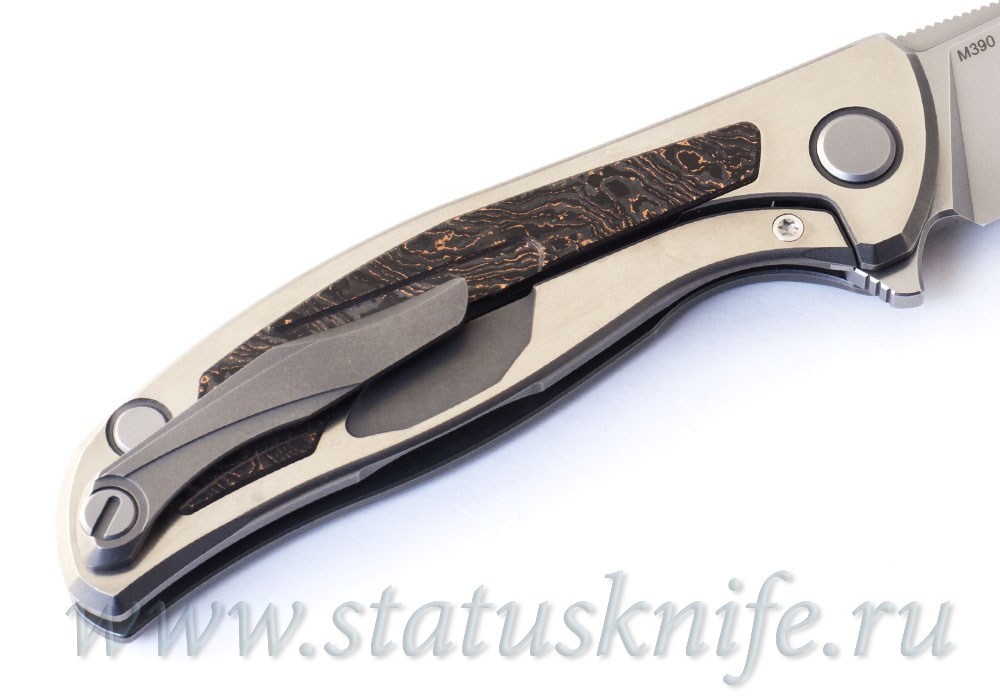 Нож Широгоров Флиппер 95 NL Bronze M390
