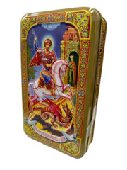 Шкатулка подарочная "Георгий Победоносец" 60 г.