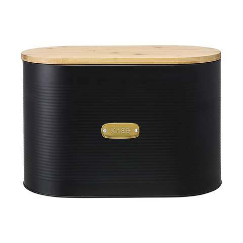 Хлебница 33.5х17.6х21.5см Smart Solutions Irmel графит