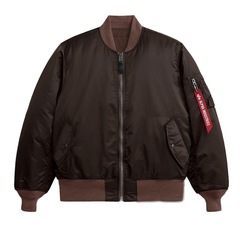Бомбер Alpha Industries MA-1 W Chocolate (Коричневый)