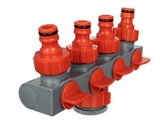 Разветвитель QUATTRO ELEMENTI 4-х канальный, внутр. резьба 3/4