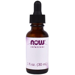 Now Foods, Пустой флакон 1 жидк. унция из желтого стекла с пипеткой, комплект из 6 штук