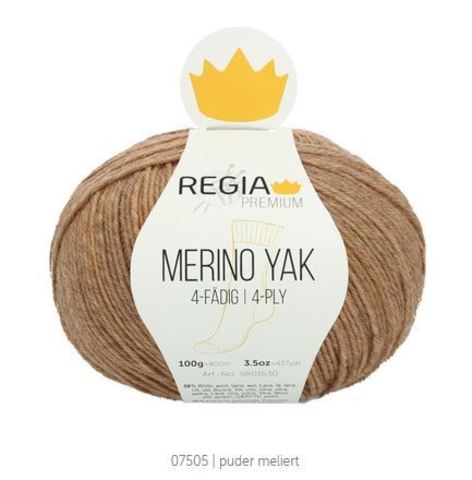 Пряжа Schachenmayr Regia Merino Yak 07505 беж