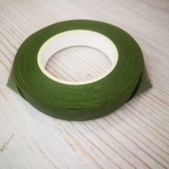 Тейп лента флористическая Зеленая №5 (13мм)