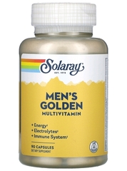 Solaray, Мультивитамины для мужчин Golden, 90 капсул