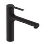 Hansgrohe Zesis M33 74804670 Смеситель для кухни с вытяжным изливом (чёрный матовый)