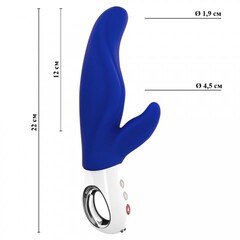 Вибратор-кролик LADY BI от Fun factory (ультрамарин)