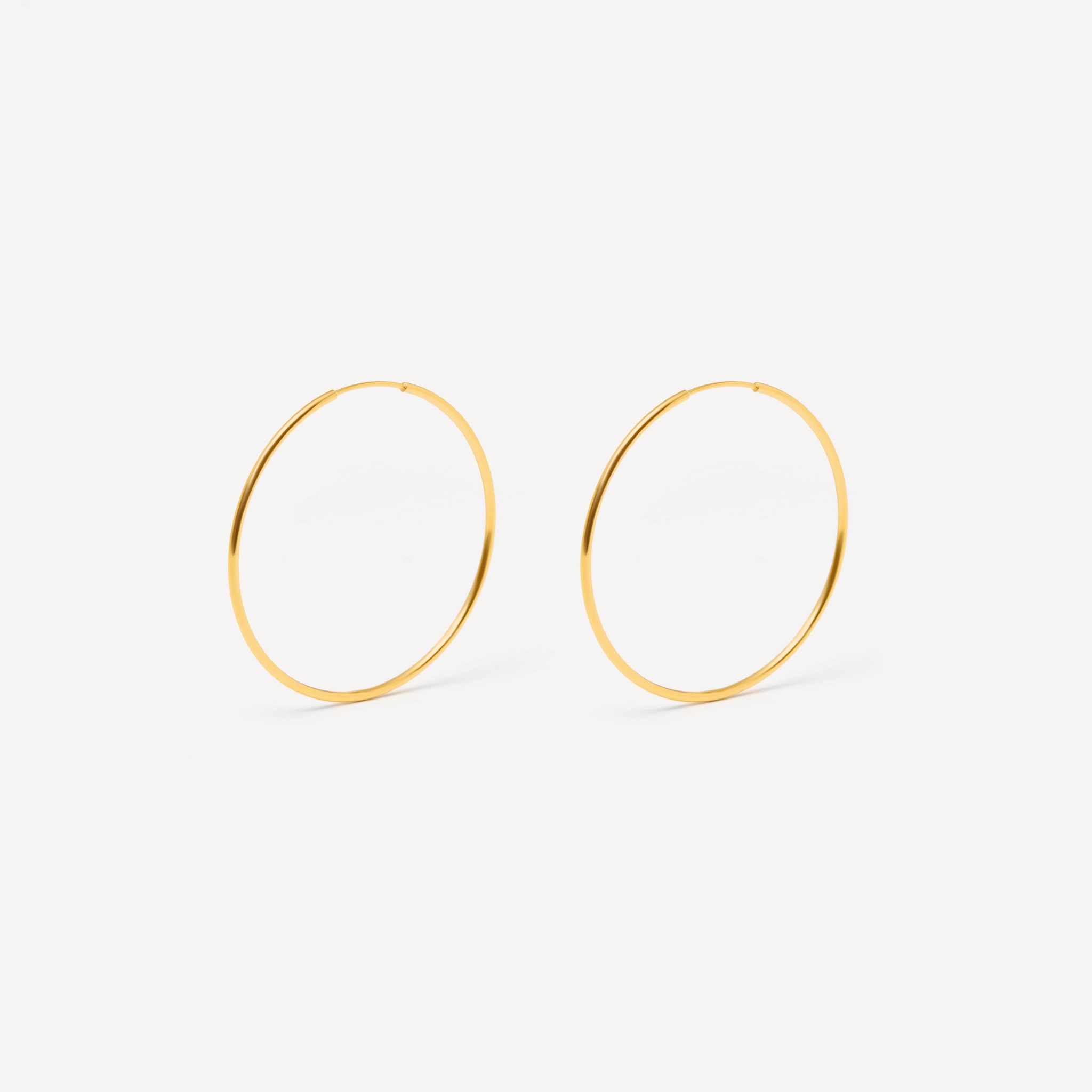 

Серьги Wide Gold Congo - 4.5 cm