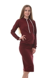 Спортивный костюм для беременных и кормящих 10508 бордовый