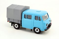 UAZ-39094 Farmer van flatbed with tarpaulin Agat Mossar Tantal 1:43