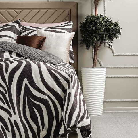 Постельное белье 2 спальное евро Arya home Simple Living Derin