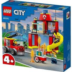 Lego konstruktor City 60375 Fire Station and Fire Truck