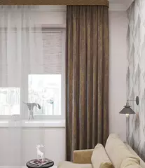 Рулонные шторы Меланж бежевый