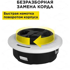 Головка триммерная DDE Wind 17 аналог Stihl AutoCut С26-2 (M10х1.00 лев.)